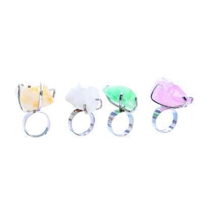 Gemstone Rough Gem Filigree Ring - Image 2