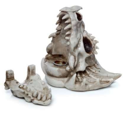 Shadows of Darkness Dragon Skull Incense Cone Burner