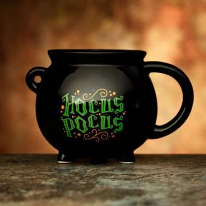 Hocus Pocus Black Cauldron Ceramic Shaped Mug - Image 2