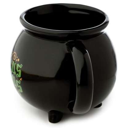 Hocus Pocus Black Cauldron Ceramic Shaped Mug - Image 3