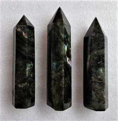 Dark Labradorite Point PER KG