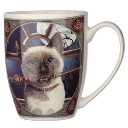 Lisa Parker Hocus Pocus Cat Porcelain Mug - Image 2