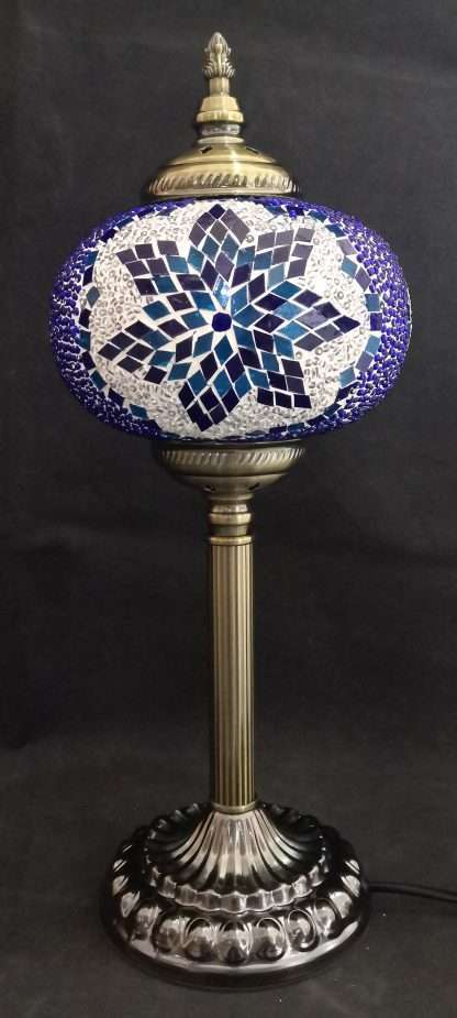 Turkish Mosaic Lamp Tall - Image 2