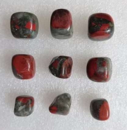 Dragons Blood Jasper Loose Tumbled Stones 0.5KG Pack