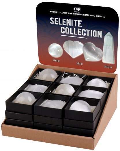 Selenite Collection Assorted with Display Box