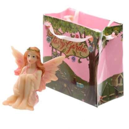 Flower Fairy Garden Fairy in a Mini Gift Bag - Image 2