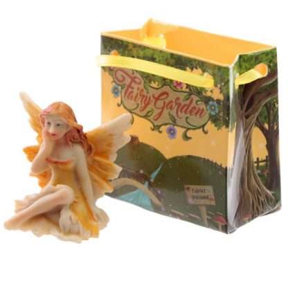 Flower Fairy Garden Fairy in a Mini Gift Bag - Image 3