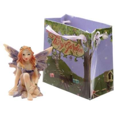 Flower Fairy Garden Fairy in a Mini Gift Bag - Image 5