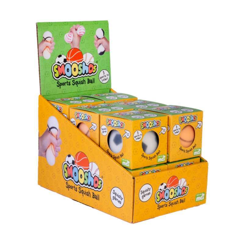 Smooshos Squishy Sports Ball Carolina Trading