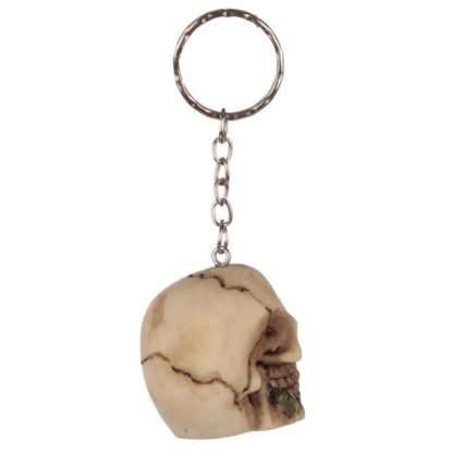 Skulls and Roses Skull Keyring - Image 4
