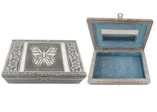 Jewellery Box Butterfly with Mirror