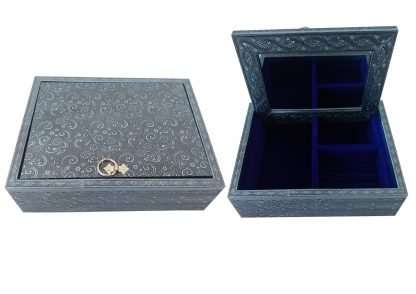 Jewellery Box With Folding Mirror