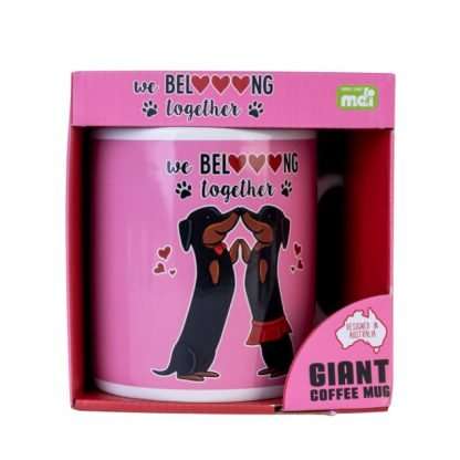 Dachshund Valentine Giant Mug - Image 4