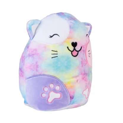 Smoosho's Pals Tie Dye Cat Plush - Image 2