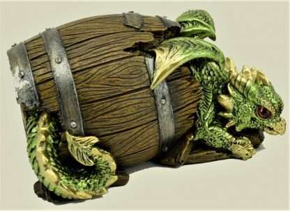 Green Dragon In Barrel