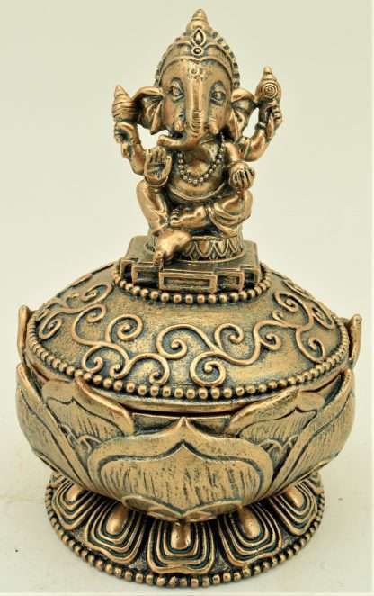 Bronze Ganesh Box