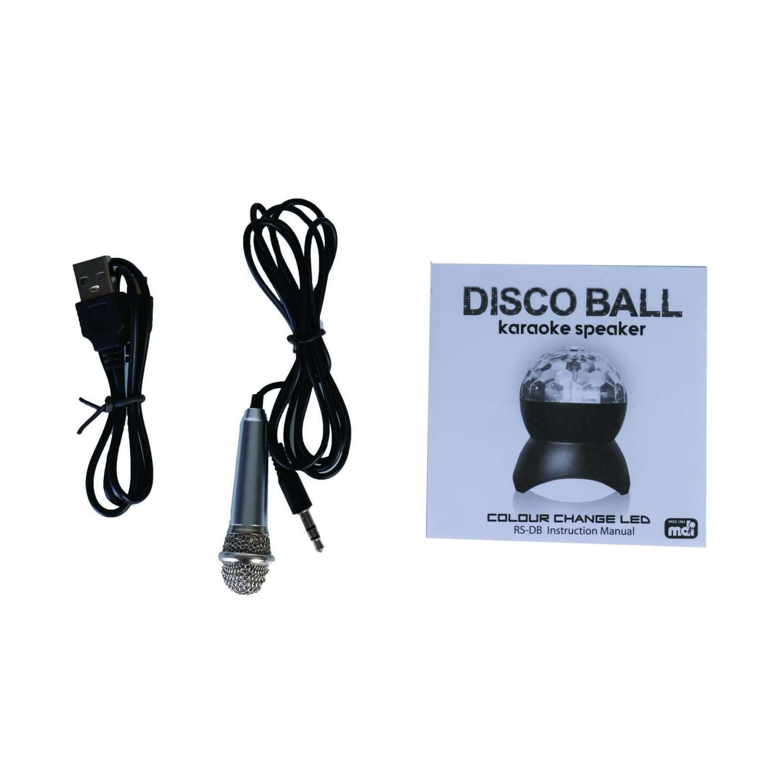 Disco Ball Karaoke Speaker Carolina Trading