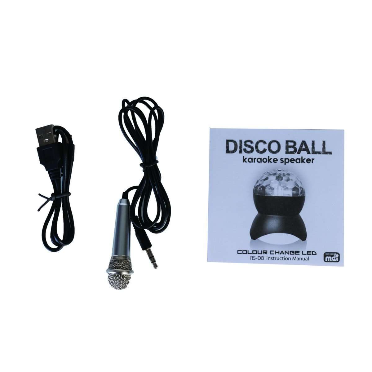 Disco Ball Karaoke Speaker Carolina Trading