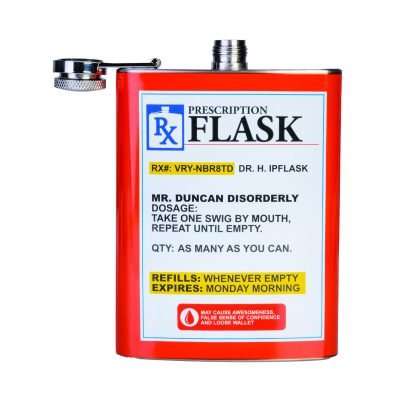 Prescription Metal Flask - Image 2