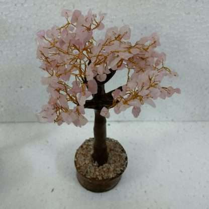 Gemstone Rose Quartz Tree - Image 2