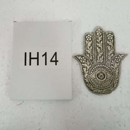 White Metal HAMSA Incense Holder - Image 3