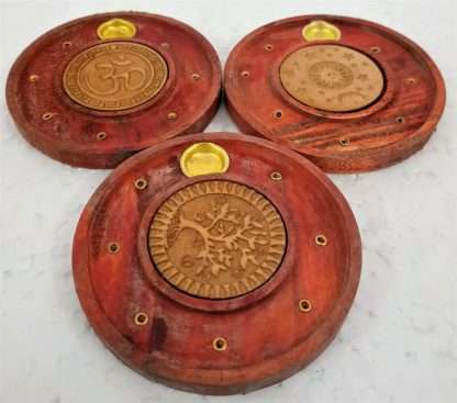 Incense Holder Round  laser Logo Incense Holder