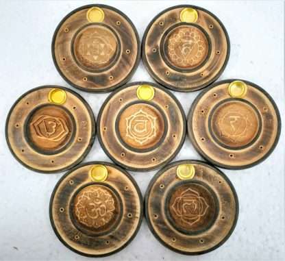 Incense Holder Round 7 Chakra Incense Holder