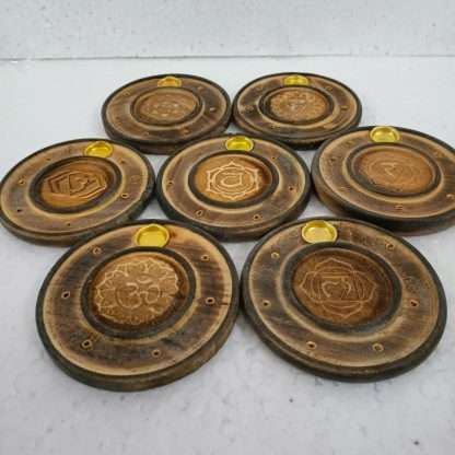 Incense Holder Round 7 Chakra Incense Holder - Image 3
