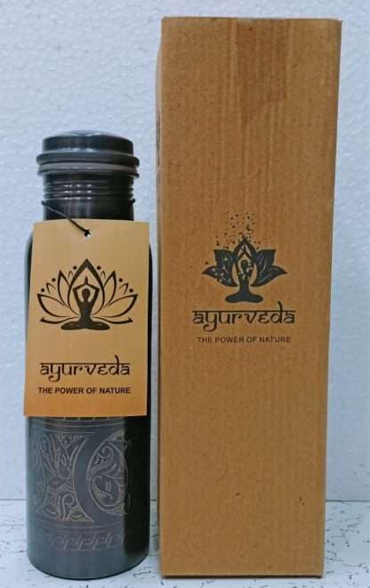 Ayurveda Copper Black Art Bottle 750ml