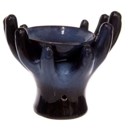Open Hands Ceramic Oil Burner - Image 2