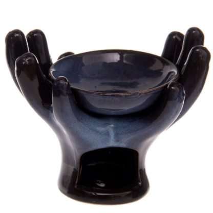 Open Hands Ceramic Oil Burner - Image 4