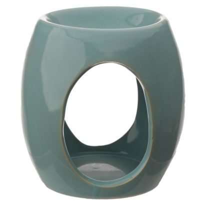 Eden Abstract Ceramic Oil Burner with Oval Cut-out - Image 4