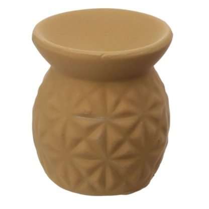 Eden Oil Burner with Embossed Triangle Pattern - Image 5