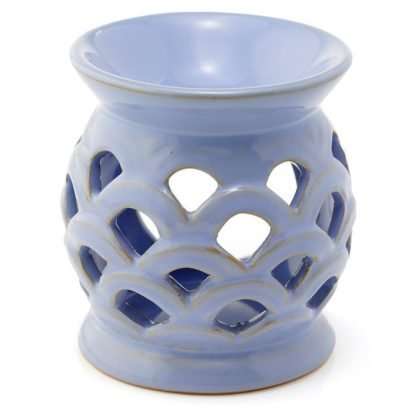 Eden Scallop Cut out Ceramic Oil Burner - Image 4