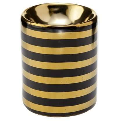 Eden Metallic Gold Stripe Oil Burner - Image 2