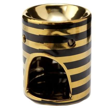 Eden Metallic Gold Stripe Oil Burner - Image 3