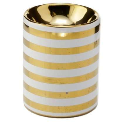 Eden Metallic Gold Stripe Oil Burner - Image 4