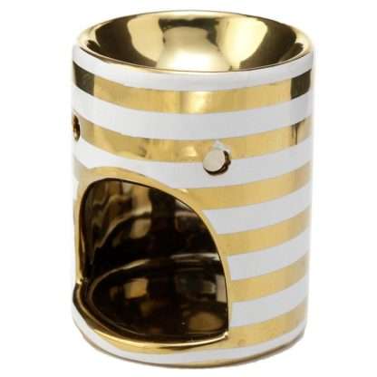 Eden Metallic Gold Stripe Oil Burner - Image 5