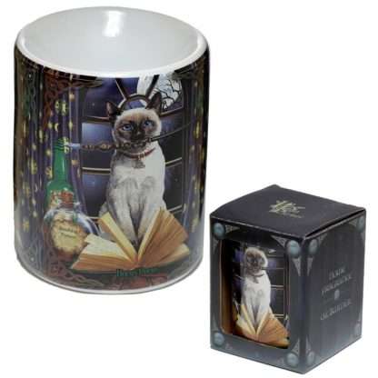 Lisa Parker Ceramic Hocus Pocus Cat Oil Burner - Image 5