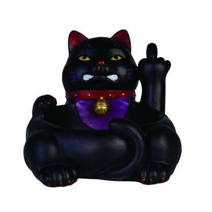 Rude Lucky Kitty Ashtray - Image 2
