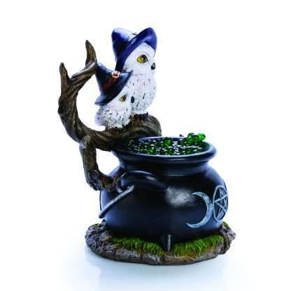 Snowy Owl Cauldron LED Light - Image 2