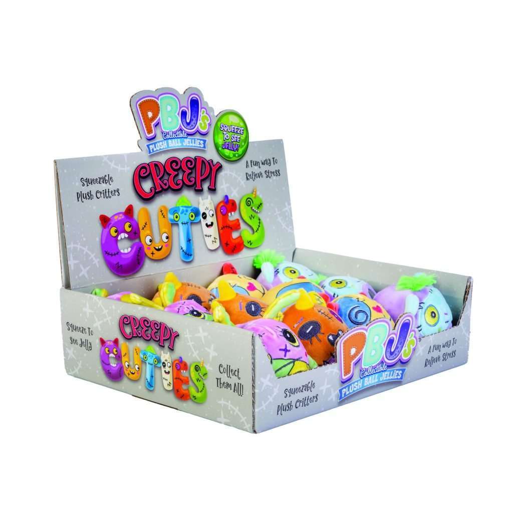 Creepy Cuties Plush Ball Jellies Carolina Trading