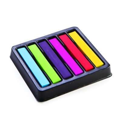 Vibrant Hair Chalk 6 Colours - Image 2