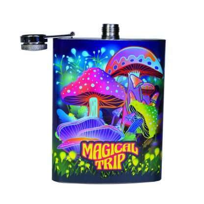 Mushroom Metal Flask - Image 2