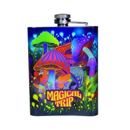 Mushroom Metal Flask - Image 3