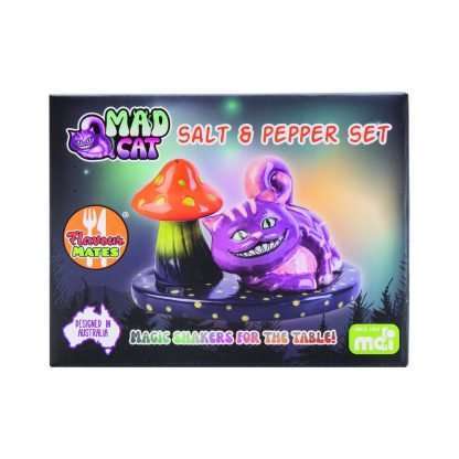 Flavour Mates Mad Cat Salt & Pepper Set - Image 3
