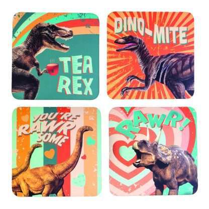 Dinosaur Coasters Set - Image 2