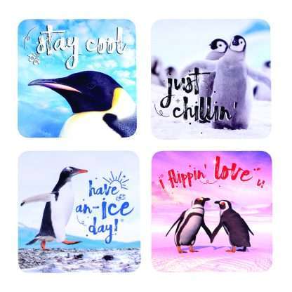 Penguin Coasters Set - Image 2