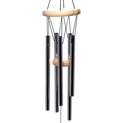 Wooden Wind Chime with Metal Tubes 58cm - Image 2