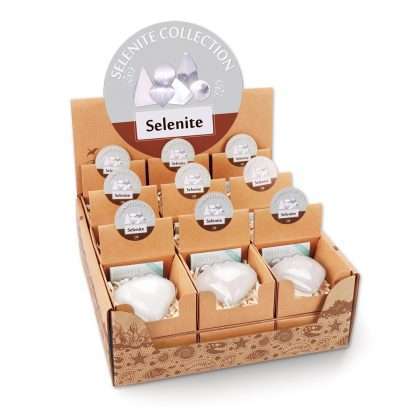 Selenite Heart Display Box - Image 2